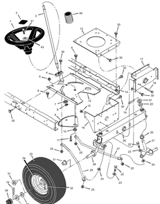 Part Location Diagram of 94581650 Murray DISCONTINUED